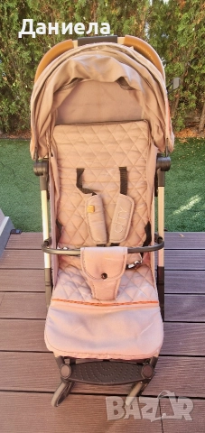 Бебешка лятна количка Chipolino City бежов цвят, снимка 10 - Детски колички - 52870904