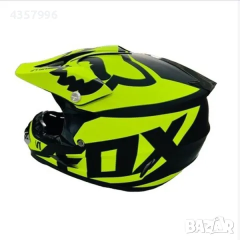 Детска каска за мотор, Кросова, 0111, S, M и L размер, Неон, снимка 3 - Аксесоари и консумативи - 49310187
