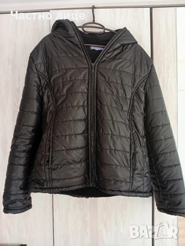 мъжко черно яке за студено време