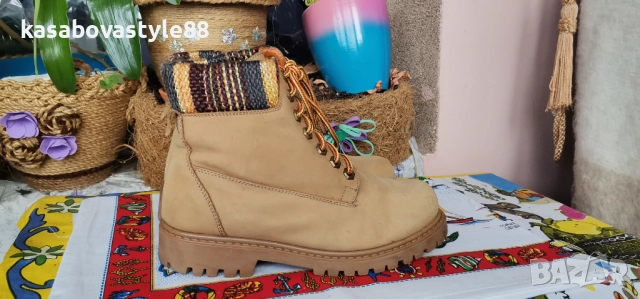 Боти Rypaz Унисекс 37н.Естествена кожа 