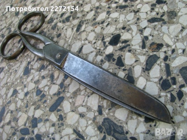 Британска шивашка ножица, снимка 1 - Антикварни и старинни предмети - 28486342