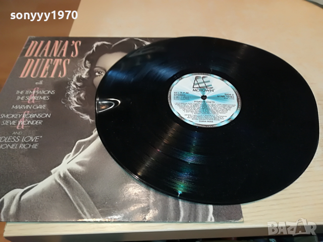 поръчана-DIANAS DUETS-ENGLAND 0704221925, снимка 4 - Грамофонни плочи - 36381125