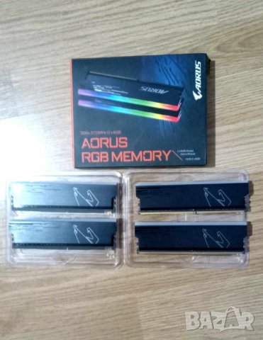 AORUS RGB DDR4 16GB (2x8GB) 3733MHz (With Demo Kit), снимка 2 - RAM памет - 43846959