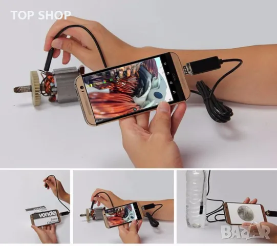 Ендоскопска камера 10 метра HD с 7мм глава, снимка 2 - Гедорета - 48774414