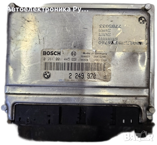 Компютър двигател за BMW 3, E46, 2.0 D, 136к.с., 1999-2005г., 0 281 001 445, 0281001445