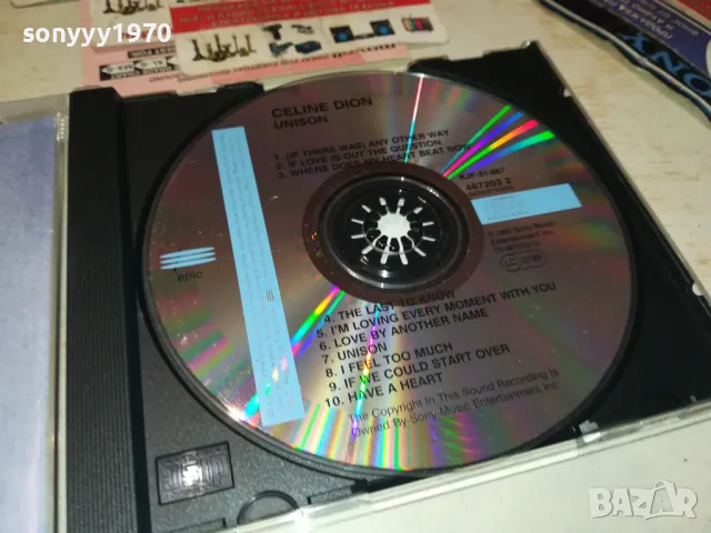 CELINE DION CD 0612241706, снимка 4 - CD дискове - 48251478