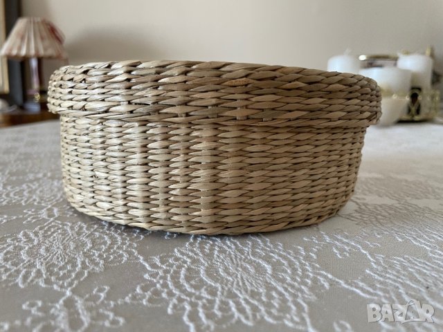 Кутия от бамбук с капак