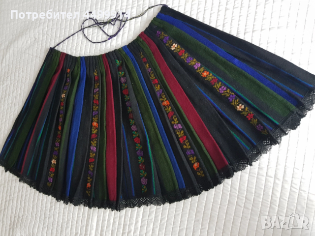 Стар вълнен бръчник,пищимал за носия, снимка 7 - Антикварни и старинни предмети - 52536523