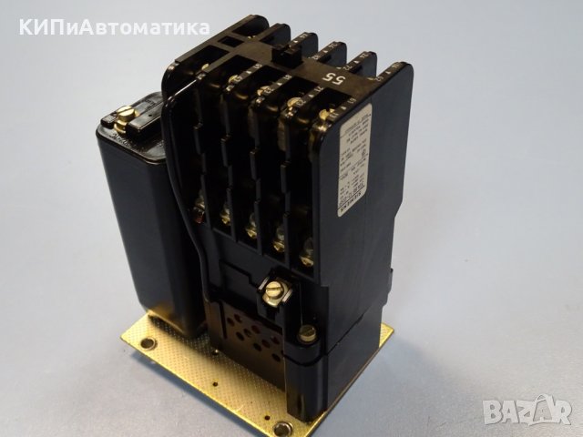 контактор Siemens 3TA66 12-OSF 110V 40/60Hz industrial relay, снимка 3 - Резервни части за машини - 37505225