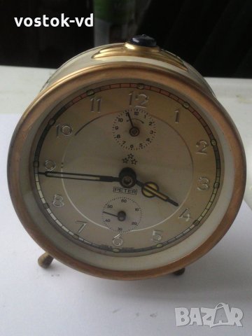 НЕМСКИ ЧАСОВНИК PETER РАБОТЕЩ, снимка 7 - Антикварни и старинни предмети - 26942444