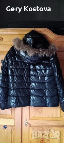 Продавам яке с пух, снимка 3 - Якета - 51975126