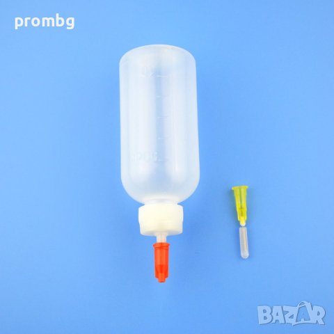 контейнер с дозатор 50 мл, бутилка с апликатор и дозираща игла, игли, за лепило , снимка 3 - Други инструменти - 43924709