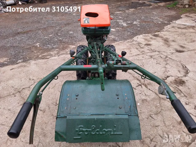 Мотоблок Goldoni 13к.с. Lombardiniс фреза голям Italy, снимка 7 - Градинска техника - 49415663