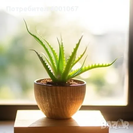 растение Алое в саксия, снимка 1