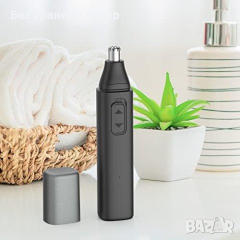 Нов елегантен Мощен Тример за Нос Уши - Лек, Тих, Лесно Почистване , снимка 4 - Тримери - 43268692