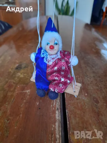 Стара кукла,клоун #23, снимка 2 - Други ценни предмети - 48366712