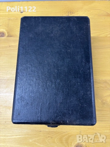 Миниатурен работещ съветски патефон „Артель Граммофон“ – Ленинград (40–50-те г.), снимка 7 - Антикварни и старинни предмети - 53415855