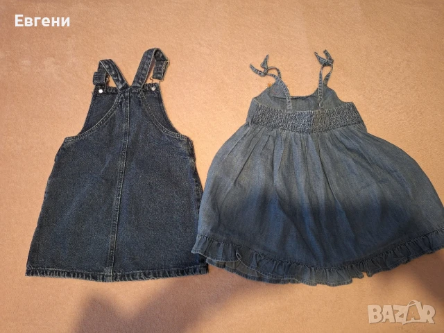 Лот дънкови сукмани, снимка 2 - Детски рокли и поли - 50985557