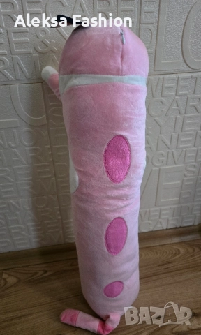 Плюшено дълго коте за гушкане мачкане и игра, снимка 2 - Плюшени играчки - 52158242