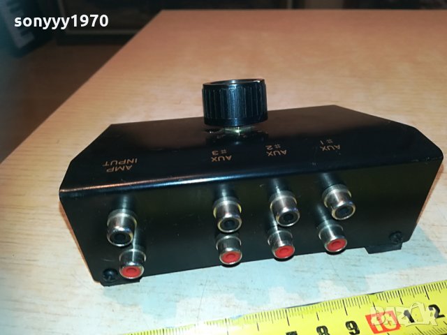 soundlab con 31-3way audio selector-внос germany 1005212031, снимка 11 - Ресийвъри, усилватели, смесителни пултове - 32829906
