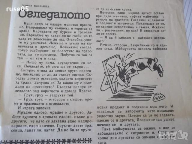 Вестник "Весело Славейче - бр.8 - 1969 г." - 4 стр., снимка 2 - Други - 47648012