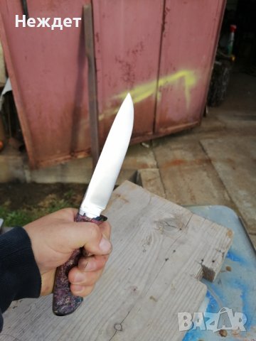 Ловен нож от cpm s125v неръждаема стомана. , снимка 3 - Ножове - 40782259