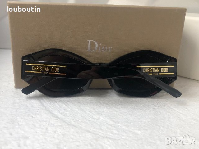 Dior 2023 дамски слънчеви 2 цвята черни прозрачни , снимка 10 - Слънчеви и диоптрични очила - 40474436