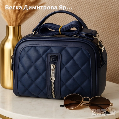 Ежедневна дамска чанта 2 в 1 – стил и удобство през целия ден, снимка 5 - Чанти - 51609768