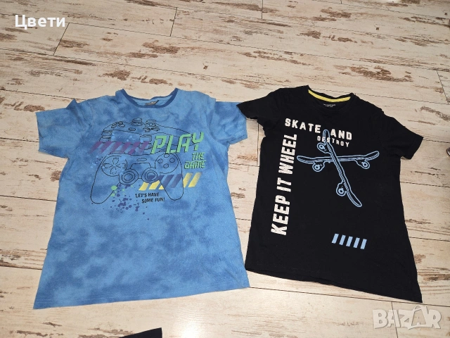 Лот тениски с къс ръкав 146-152см., снимка 4 - Детски тениски и потници - 53418057