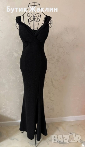 Елегантна дълга рокля 
