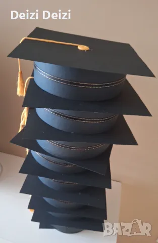 Шапки и подаръчета за завършване на випуск 2025г 