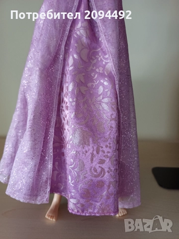 Кукла Дисни Рапунцел с къса коса - Disney Store , снимка 5 - Кукли - 51414042