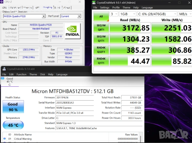 HP ZBook Firefly 14 G7 – мобилна работна станция, снимка 18 - Лаптопи за работа - 50772606