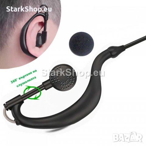  Хендсфрии за радиостанции Baofeng, 5R, 6R и др.