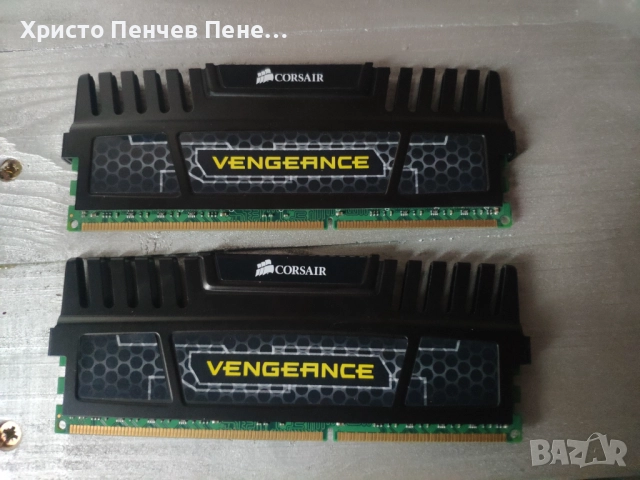 Рам Памет DDR3 CORSAIR VENGEANCE 8GB(2x4GB),1866 MHz 