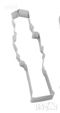 Войник от Лешникотрошачката контур висок метална форма резец за тесто сладки фондан, снимка 2 - Форми - 48541945