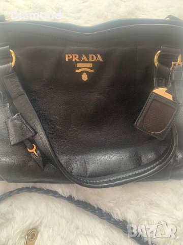 Prada vintage оригинална дамска чанта, снимка 8 - Чанти - 40225619