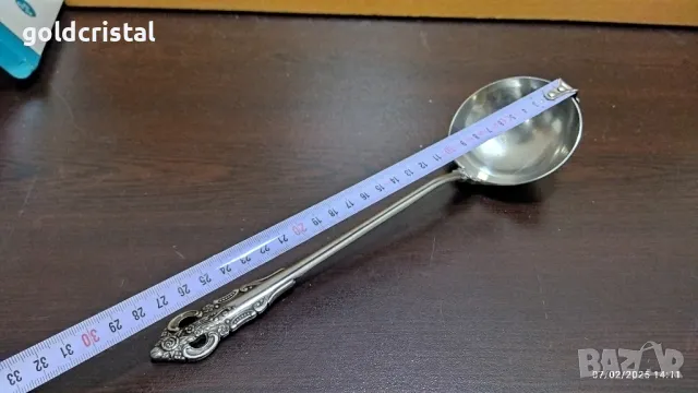 стар прибор черпак , снимка 3 - Антикварни и старинни предмети - 49016964