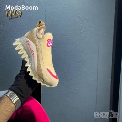 Barbie бели дамски маратонки , снимка 3 - Маратонки - 48466290