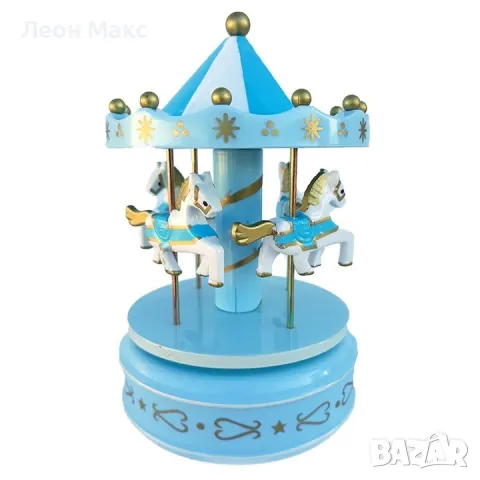 Музикална въртележка с кончета, снимка 2 - Музикални играчки - 48351181