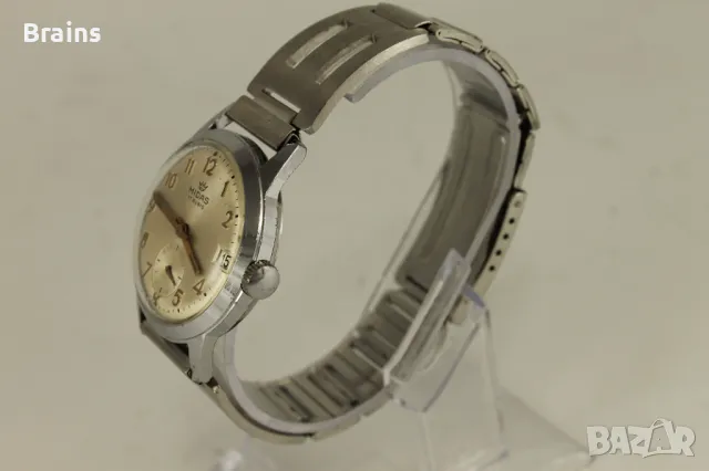 Стар Мъжки Часовник MIDAS 17 Камъка, снимка 5 - Антикварни и старинни предмети - 49467108