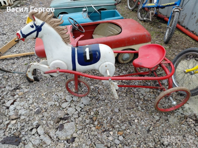 Количка с педали Конче