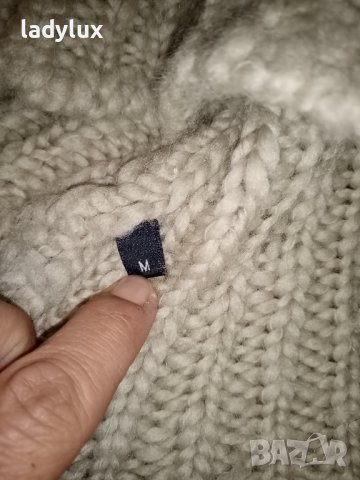 Trussardi Jeans, Плетена Блуза, Размер S/M. Код 1877, снимка 5 - Блузи с дълъг ръкав и пуловери - 38099057