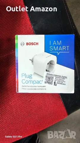 Bosch Plug Компактен интелигентен щепсел 2990 W Home White

