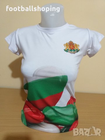 Дамска тениска на България - високо качествена сублимация - 3 варианта , снимка 2 - Тениски - 21984746