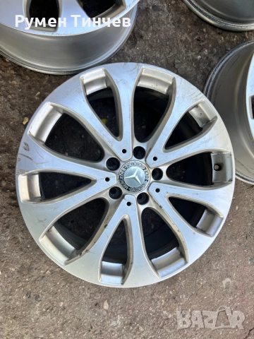 4бр оригинални джанти за Мерцедес 18ки, снимка 2 - Гуми и джанти - 52142655