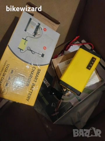 12V зарядно устройство за акумулатори НОВО, снимка 3 - Аксесоари и консумативи - 53081479