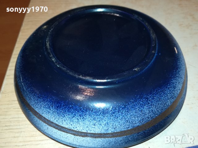 ПЕПЕЛНИК ОТ ФРАНЦИЯ-14СМ-СИН 2512231906, снимка 6 - Антикварни и старинни предмети - 43544874