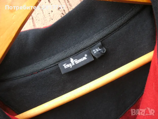 Блуза мъжка оригинална - Tony Brown XXL, снимка 6 - Блузи - 48605006