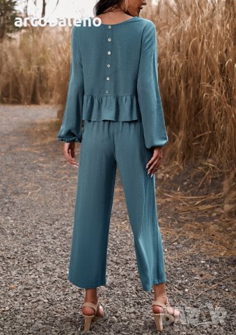 Темпераментен дамски ежедневен комплект от две части, 4цвята,, снимка 16 - Комплекти - 43824097